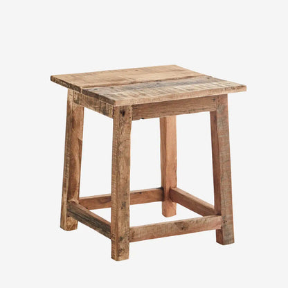 Hocker / Beistelltisch Recyceltes Holz