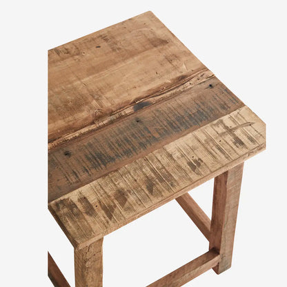 Hocker / Beistelltisch Recyceltes Holz