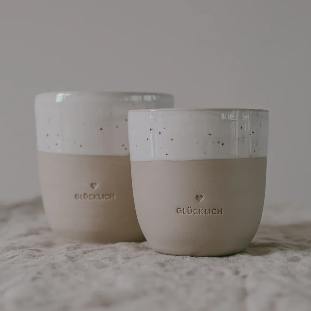 Becher Glücklich klein