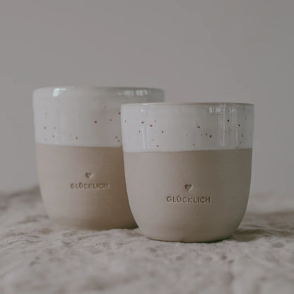 Becher Glücklich klein