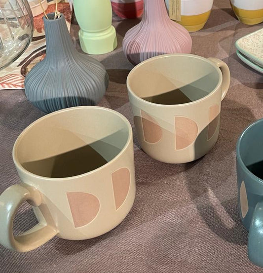 Tasse Art Deko creme