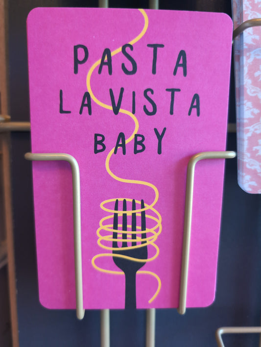 Lunacard Postkarte *Pasta La Vista