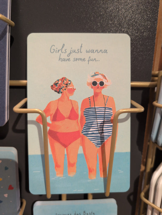 Lunacard Postkarte *Girls just wanna..
