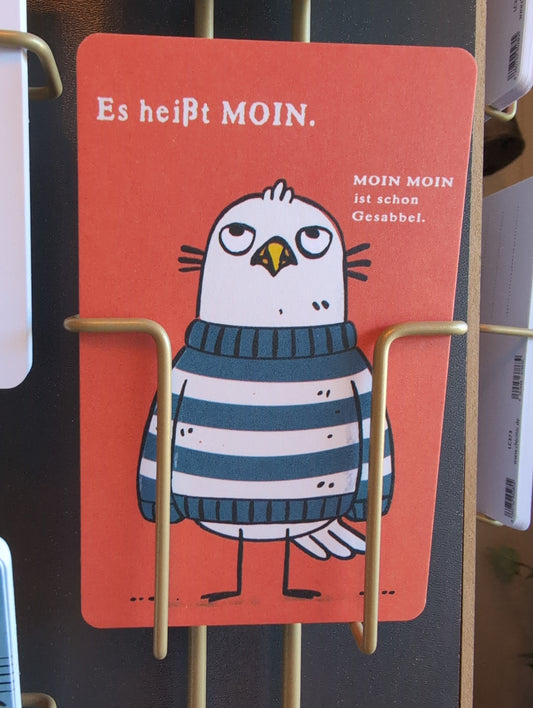Lunacard Postkarte *Es heißt MOIN
