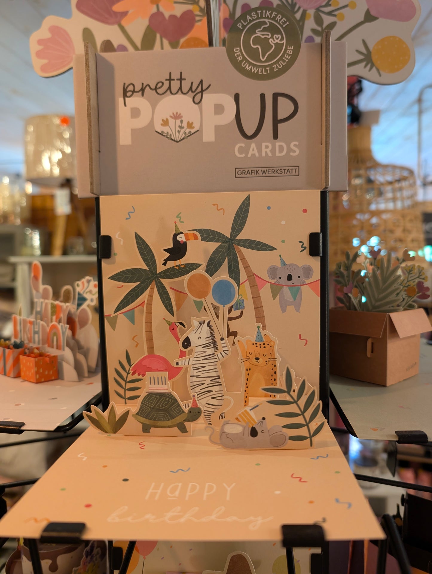 "Lass dich feiern" Pretty PopUp Cards