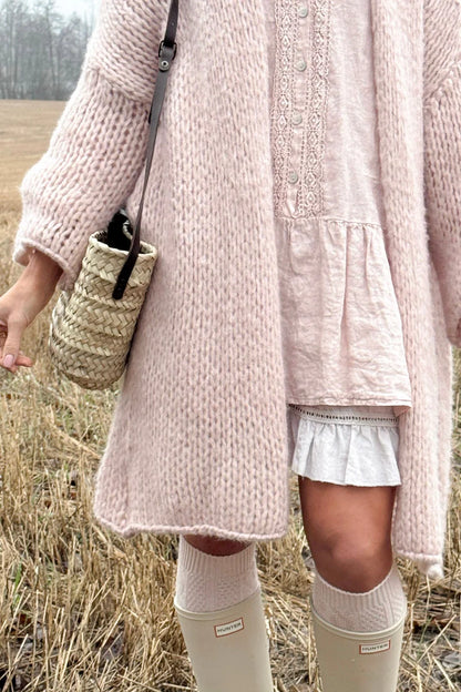 Strickjacke Soft Muse rosa