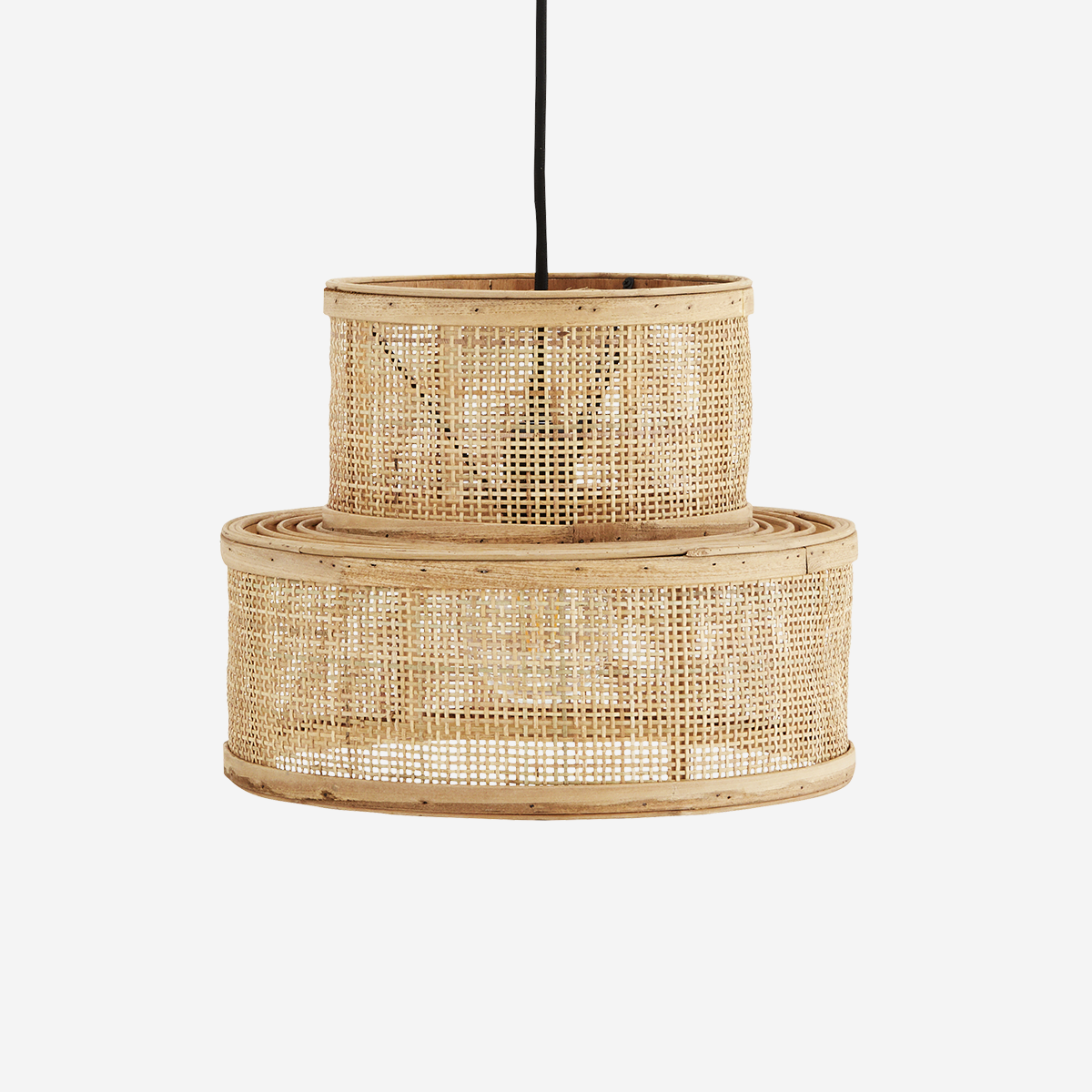 Hängelampe Rattan