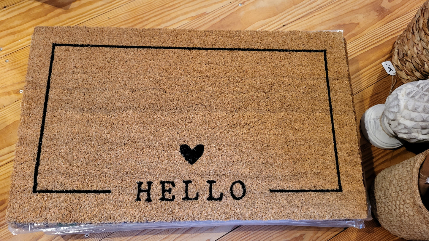Fußmatte "Hello"