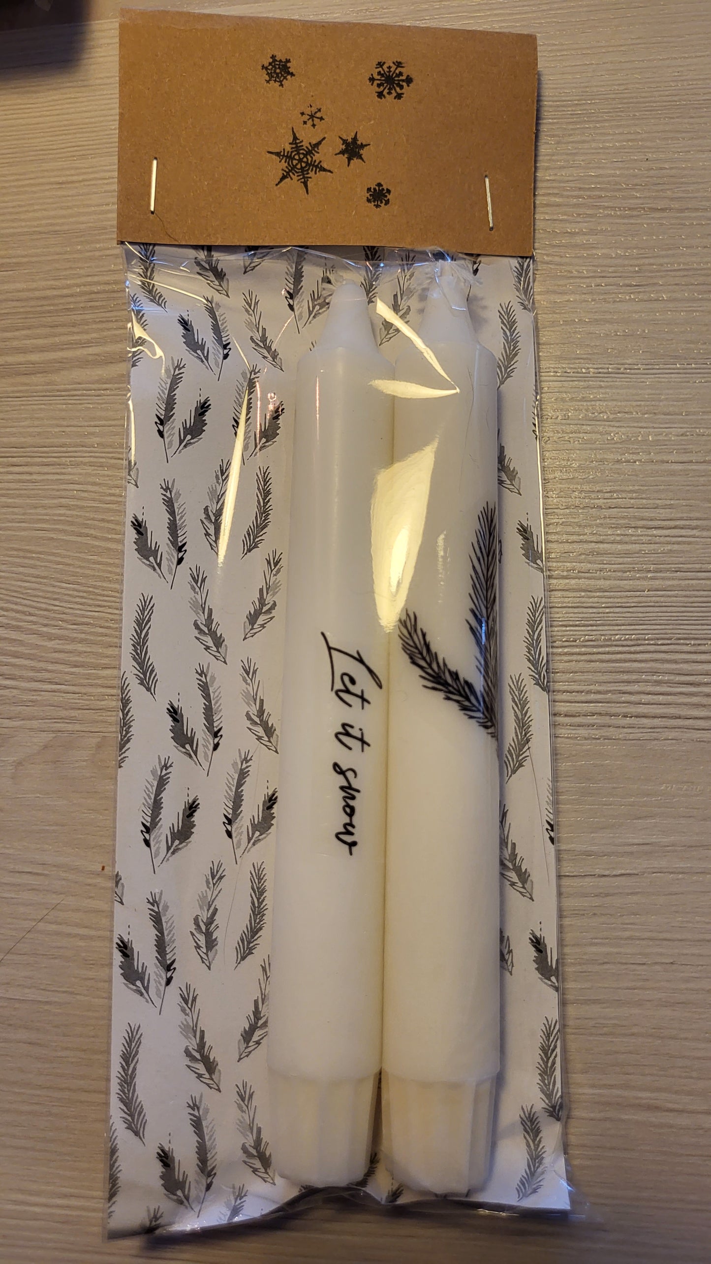 Weihnachtskerzen / Adventskerzen 2er Pack