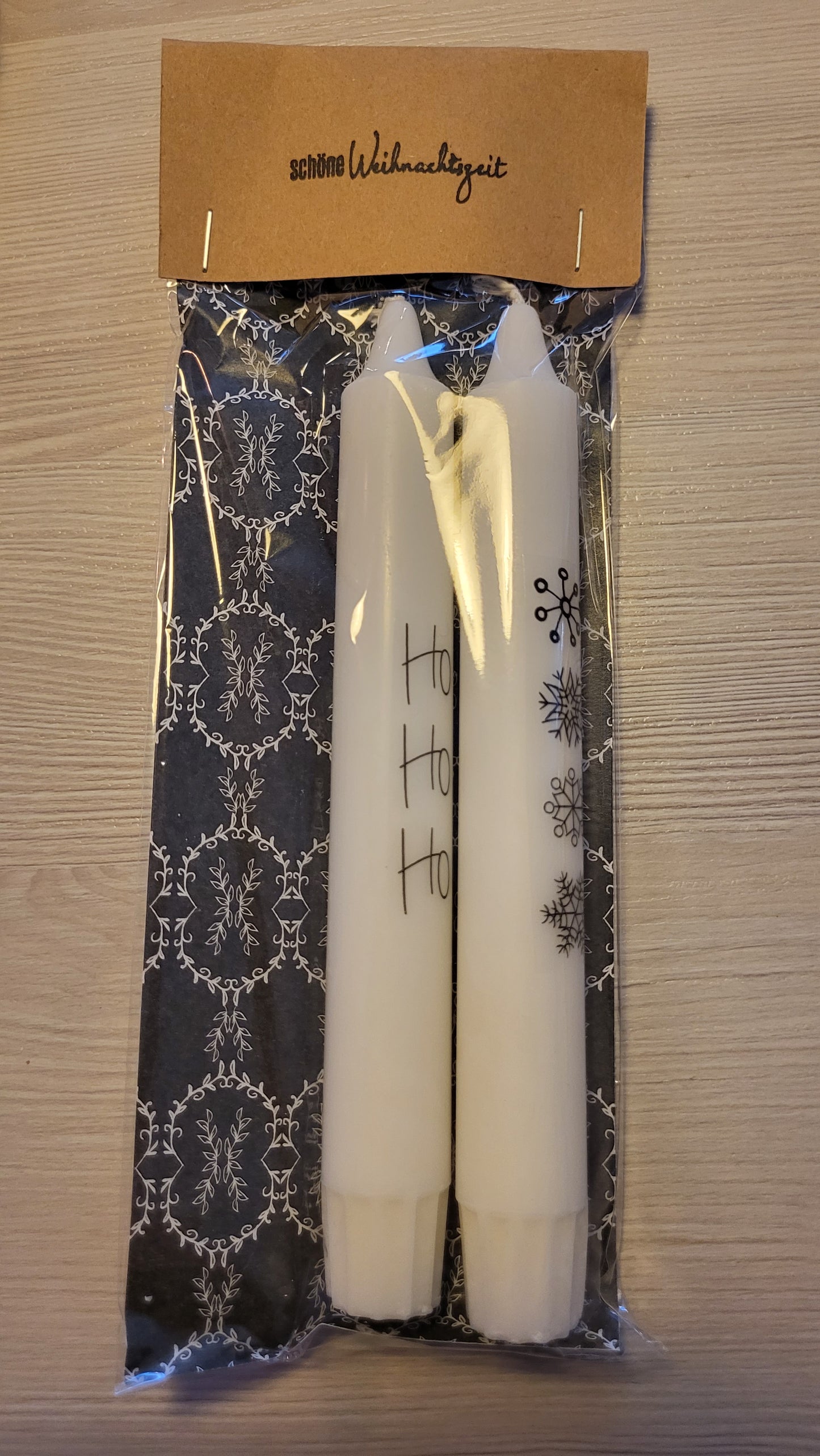 Weihnachtskerzen / Adventskerzen 2er Pack