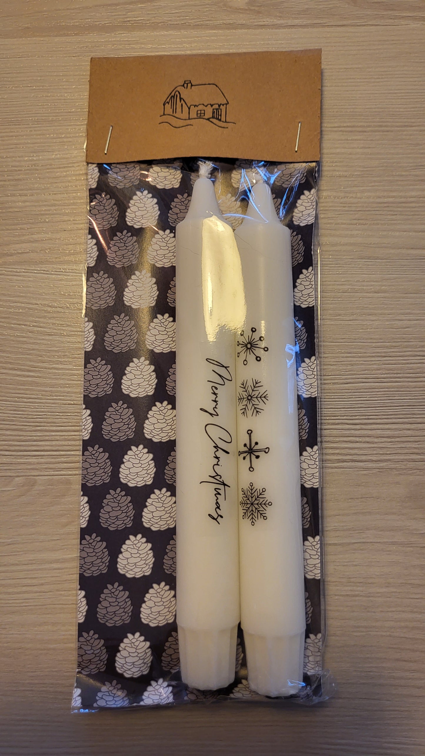 Weihnachtskerzen / Adventskerzen 2er Pack