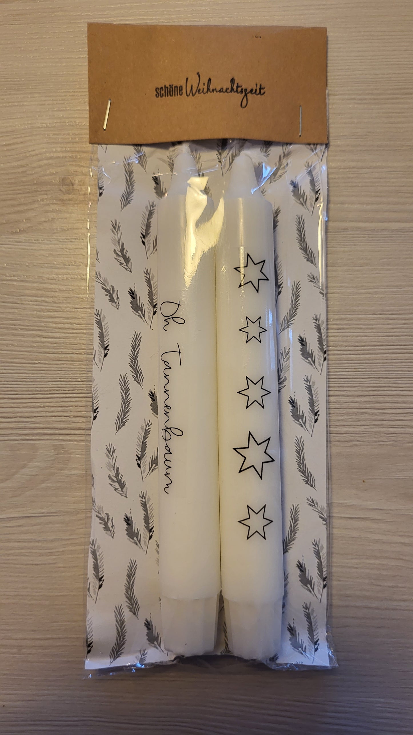 Weihnachtskerzen / Adventskerzen 2er Pack