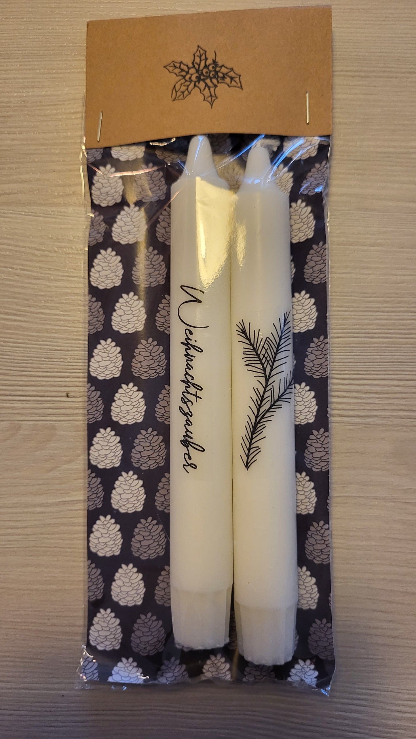 Weihnachtskerzen / Adventskerzen 2er Pack