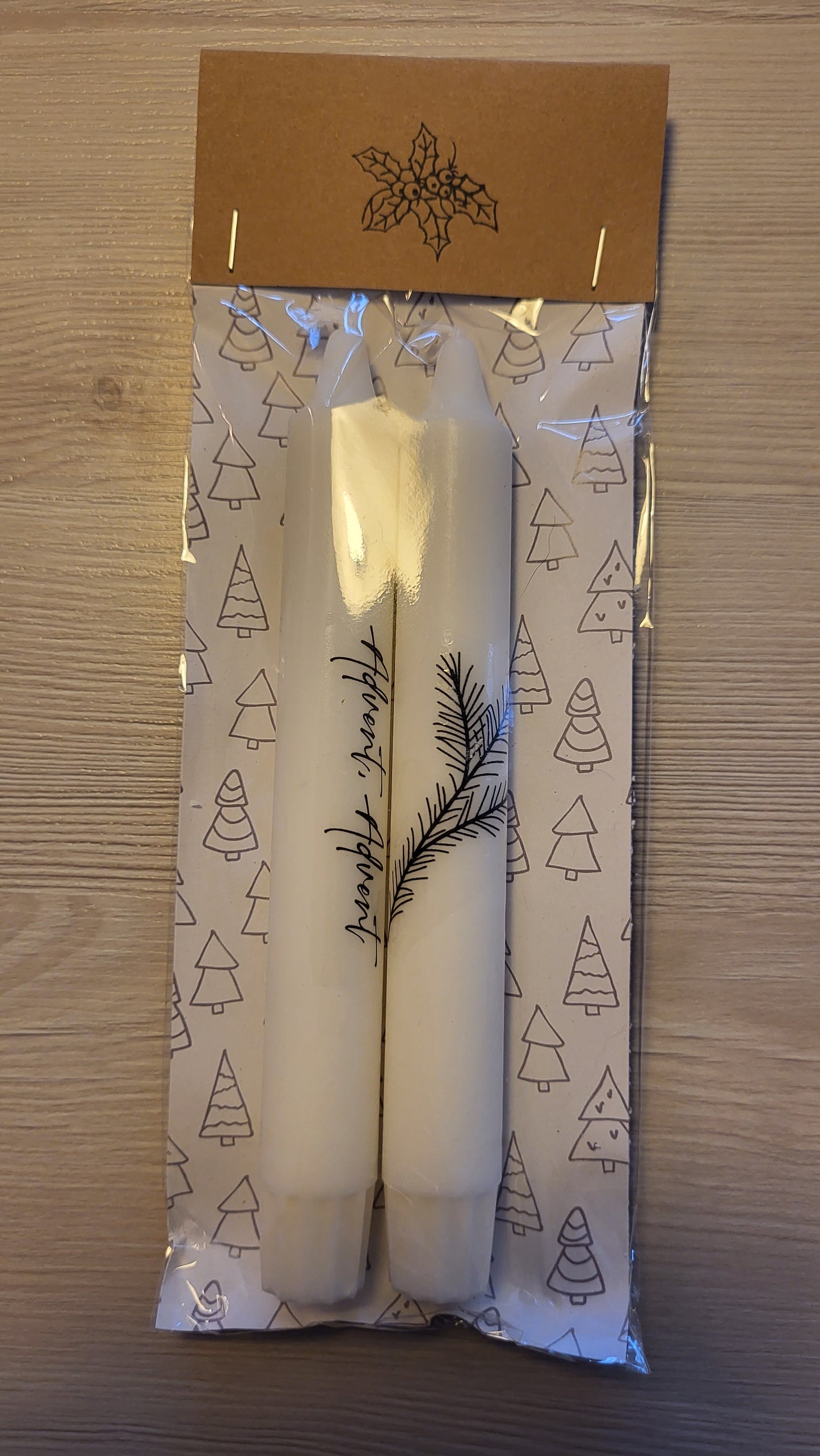 Weihnachtskerzen / Adventskerzen 2er Pack