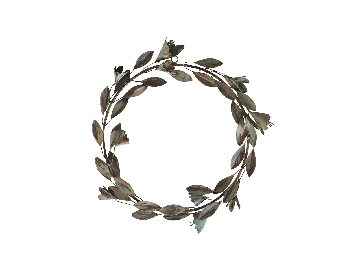 Kranz mit Blumen