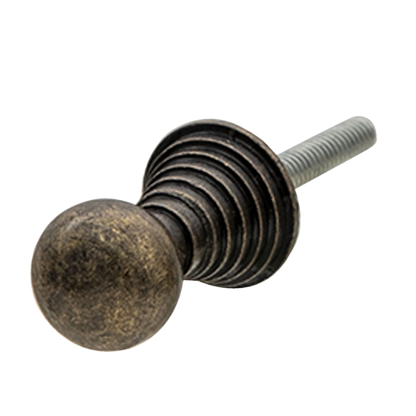 Möbelknopf antik brass