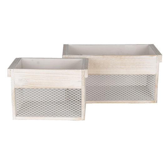 Box weiß 2er Set