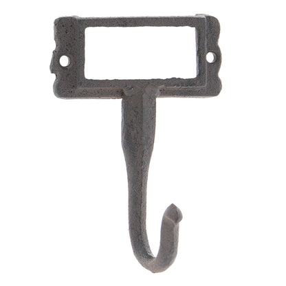 Haken mit Beschriftungsmöglichkeit