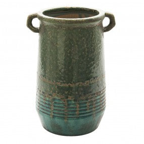 Vase grün türkis