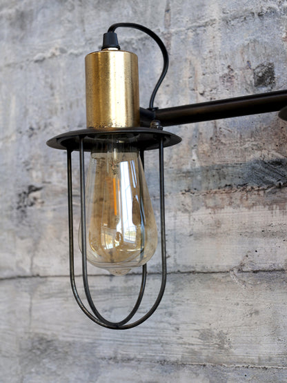 Wandlampe im Factory Style