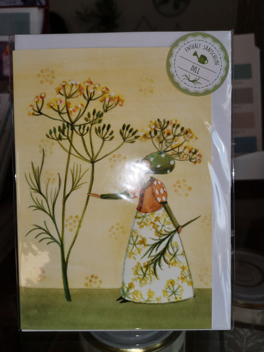 Samenkarte "Dill"