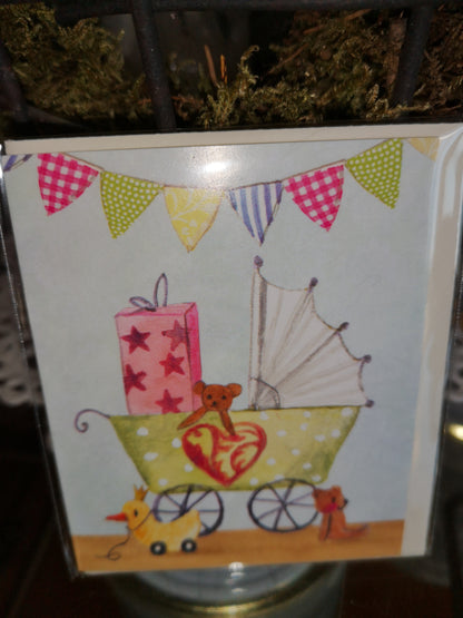 Geschenkanhänger zur Geburt