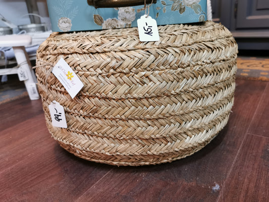 Pouff / Hocker aus Sisal
