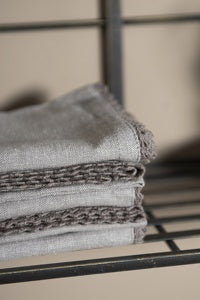 Serviette aus Stoff